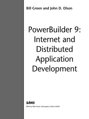 cover image of PowerBuilder 9: Internet and Distributed Application Development
